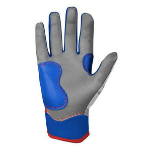 Gants de frappeur de baseball en cuir à manchette courte pour hommes, matériaux respirants de haute qualité, personnalisables OEM pour la position de receveur - Product Image 6