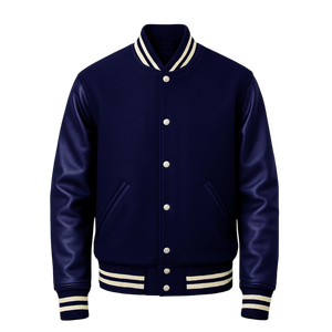 Veste universitaire en laine et polaire de haute qualité, logo personnalisé, veste de baseball unisexe pour hommes et femmes, fournisseur en gros - Product Image 3