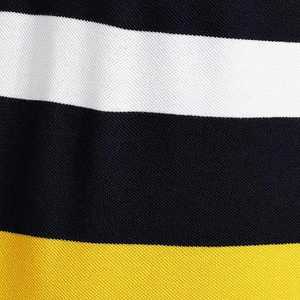 เสื้อโปโลเรียบง่ายสไตล์อเมริกัน สตรีทแวร์และเสื้อโปโลสำหรับใส่ในที่สาธารณะ เสื้อโปโลผู้ชายผ้าฝ้าย 100% ระบายอากาศได้ดี เสื้อโปโลผู้ชายสำหรับใส่ที่บ้าน ปี 2026 - Product Image 5