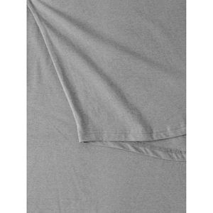 T-shirt Homme Longline à Ourlet Étendu Manches Courtes 100% Coton Respirant Style Urbain Tendance pour Hommes - Product Image 5