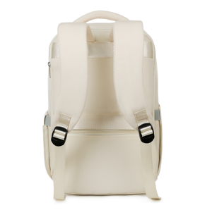 Minimalist Unisex Nylon <b>Backpack</b> Softback Zipper Closure Waterproof 20-37L Daily Use - Product Image 4