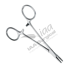 Pinzas Portaagujas Manuales Profesionales de Acero Inoxidable para Cirugía General, Portaagujas de Sutura con Certificación CE - Product Image 3