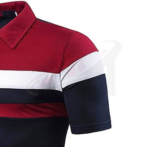 Camiseta Polo Casual y Formal de Manga Corta para Unisex, Color Sólido, Transpirable, Estampada, Camisetas Polo para Hombre al por Mayor - Product Image 4