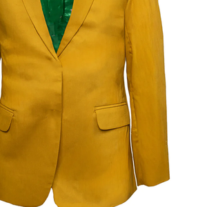 Blazer de Sororité AKA Golden Sorority Alpha Kapa Alpha, Veste Formelle d'Affaires à Lettres Grecques, Broderie Personnalisée, Fermeture Éclair, Grande Taille - Product Image 3