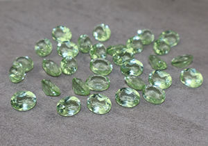 พลอยอะเมทิสต์ไฮโดรควอตซ์สีเขียว รูปทรงวงรี คาโบชอง ขนาดฟรีไซส์ สำหรับทำเครื่องประดับ ขายส่งจากผู้ผลิต - Product Image 3