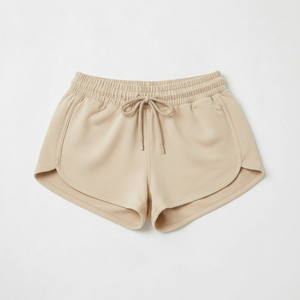Vêtements pour femmes, shorts d'été personnalisés avec logo, shorts taille basse pour femmes, tissu en coton, shorts pour femmes - Product Image 4