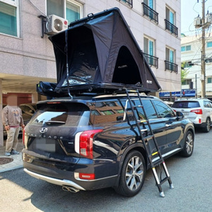 Tente de toit ultra-plate TRAP OVERLAND 9 cm – Tente de toit à coque en aluminium, vente chaude, fabricant OEM, pour 4x4 tout-terrain - Product Image 3