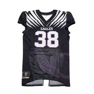 Uniformes de Rugby y Fútbol Americano Transpirables de Secado Rápido para Hombre, Venta al por Mayor, Etiqueta Privada, Camisetas Bordadas Personalizadas para Todos los Equipos - Product Image 3