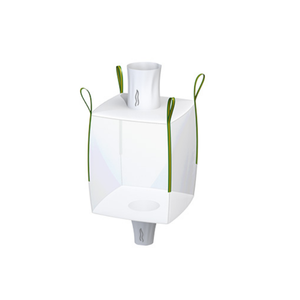 Proveedor de Bolsas Contenedoras FIBC de 110*110*145 cm, Bolsa de 1 Tonelada, 1.5 Toneladas, 2 Toneladas, Panel en U, Bolsa FIBC para Residuos de Materiales de Construcción, Protección UV - Product Image 3