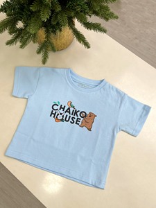 หมีการ์ตูนพิมพ์ยืดผ้าฝ้าย 100% เด็กทารกและเด็กหญิงเสื้อยืดสีที่กําหนดเองหลวม Fit แขนสั้นสําหรับเด็ก 1-10 ปี - Product Image 3