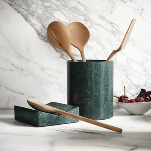 ที่วางช้อนหินอ่อนที่วางกลางโต๊ะในครัวชั้นวางช้อน - Product Image 3