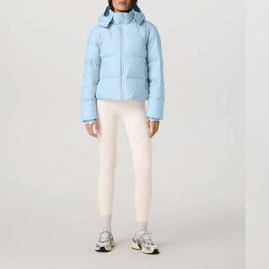Veste matelassée personnalisée pour femme, coupe-vent, vêtements d'extérieur d'hiver, manteau chaud isolé, vente en gros, approvisionnement en vrac - Product Image 5