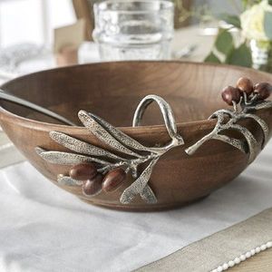 Cuenco de Madera de Lujo con Base de Metal con Forma de Ciervo, Cuenco Decorativo para Frutas, Cuenco Rústico Hecho a Mano para Servir, Centro de Mesa para Decoración del Hogar, Uso en Diversos Tipos de Eventos - Product Image 5