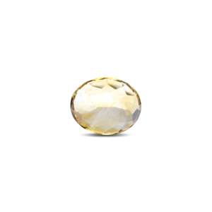 Natural Cat's Eye Citrine Loose Gemstone-8.65 Carat 4mm Yellow Certified Wholesale - Product Image 2