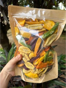 Vietnam Factory Crispy <b>Dried</b> Fruit And <b>Vegetable</b> Mix Bulk Packaging For Food Service And Retail - Product Image 5