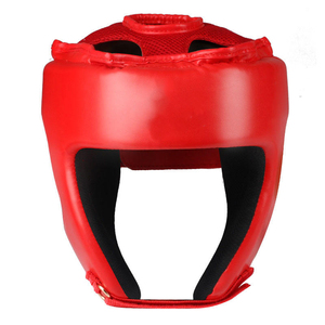 Protector de Cabeza Profesional de Cuero para Boxeo, MMA, Kickboxing y Entrenamiento |   Equipo de Boxeo con Logotipo Personalizado - Product Image 1