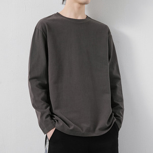 T-shirt décontracté pour homme de haute qualité, personnalisé, unisexe, à épaules tombantes, manches longues, surdimensionné - Product Image 6