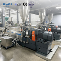 Machine de granulation de plastique biomasse à haute capacité de remplissage pour la production de granulés PLA / PBAT / PBS + poudre de paille