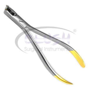 Orthodontic Plier TC Slim Flush Distal Ligature Wire Reusable Manual Steel Tool Designed for Orthodontist Use By <b>Blush</b> Surgical - Product Image 1