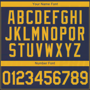 พร้อมจัดส่ง เสื้อเบสบอลคุณภาพเยี่ยม ตัดเย็บอย่างประณีต สีกรมท่า-ทอง เสื้อเบสบอลแท้ พิมพ์ลายแบบซับลิเมชั่น สร้างแบรนด์ทีม - Product Image 5