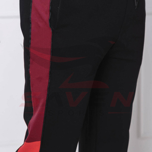 Pantalon de survêtement molletonné personnalisé avec logo pour homme, coupe ample, en coton épais, décontracté, pour le sport et le jogging - Product Image 5