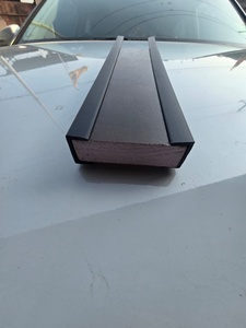 Custom Extruded PVC C Channel C Cap Profile for WPC <b>Door</b> Edge Cover Decorative <b>Trim</b> and Edge Protection - Product Image 5