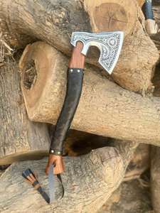 Handmade Industrial Grade Custom <b>Viking</b> <b>Axe</b> High Quality Carbon Steel <b>Axe</b> Head Wood Handle Battle-Sharp Edge THEWIZ CRAFTS - Product Image 5