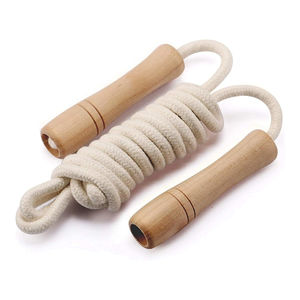 Cordes à sauter réglables en PVC/Nylon de haute qualité et durables |   Équipement de fitness à longueur personnalisable - Product Image 1