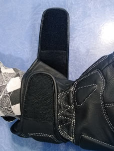 Gants de course d'hiver unisexes en cuir pour motocross, gants à doigts entiers avec protection et écran tactile pour la conduite, le cyclisme et les activités de plein air - Product Image 6