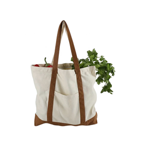High Quality 12oz Organic Cotton <b>Canvas</b> <b>Tote</b> <b>Bag</b> Custom Handle Recyclable Denim Eco-friendly Promotional Gift Custom Printed - Product Image 2