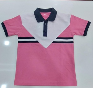 Qualité supérieure Vêtements de rue Prix de gros Couleur bloqué Motif personnalisé tricoté à manches courtes Polo T-shirt hommes - Product Image 6
