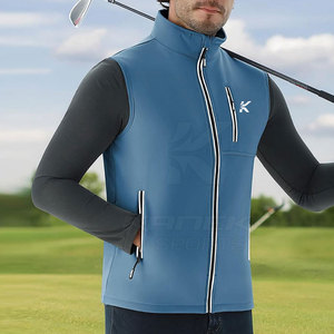 Gilet Softshell Hiver Écologique Respirant Tissu Résistant à l'Eau Coutures Durables Options Personnalisées Vente en Gros - Product Image 3