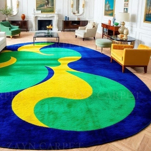 Luxury Decorative Rug Hand Tufted Bold Multicolor Abstract Indoor Outdoor Rug Home Decor Modern Abstract Pattern Rug and Carpet - Product Image 3