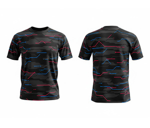 Fabricante de Camisetas Sublimadas con Diseño Personalizado al por Mayor en Pakistán |   Tallas para Hombres, Mujeres y Jóvenes |   Ropa Deportiva Ligera de Secado Rápido para Entrenamiento - Product Image 5