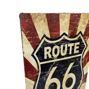 Brass Metal Vintage Tin Sign Plaque Bar Home Garden Wedding Decoration 20x30cm Modern Farmhouse Rectangle Colored Glaze Finish - Product Image 1