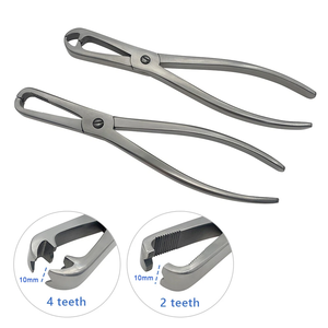 Pinzas para Sujetar Huesos, Pinzas para Dientes, Acero Inoxidable, Clase I, Instrumento Quirúrgico Ortopédico Manual - Product Image 2