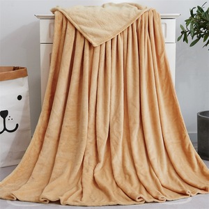 Wholesale Microfiber Throw <b>Blanket</b> Flannel Fleece Soft <b>Warm</b> <b>Blanket</b> Solid Color Machine Washable Factory Supply - Product Image 4