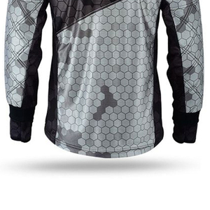 Maillot de paintball en polyester haute performance, fournisseur OEM, uniforme d'équipe personnalisé, respirant, léger, séchage rapide, manches longues, sport - Product Image 5