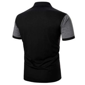 T-shirt décontracté pour homme grande taille, qualité supérieure, léger, respirant, en jersey brodé, entièrement personnalisable - Product Image 2