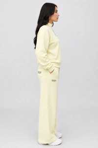 <b>Women's</b> Maroon <b>White</b> Color Block Printed 2-in-1 <b>Tracksuit</b> Set Full Sleeve Turtleneck Zipper Sporty Loose Fit Joggers Front Side - Product Image 2