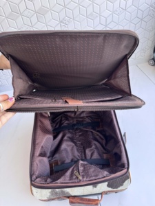 Real Cowhide Leather Luggage Bags Multi Uses Handmade <b>Trolley</b> Bag Unisex Big Size Multi Uses Hair on Hide Handmade <b>Suitcase</b> - Product Image 6