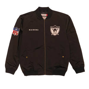 Veste varsity streetwear pour homme avec broderie, patchs COOL, logo personnalisé, veste bomber de baseball, manteau d'hiver avec fermeture éclair - Product Image 1