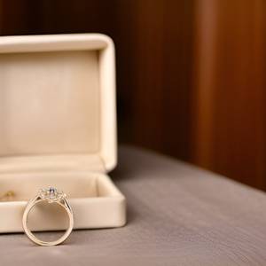 Bague en argent sterling 925 plaqué or 14 carats avec saphir bleu certifié IGI, ornée de pierres marquises, bijoux faits à la main pour femme, idéale pour les soirées - Product Image 4