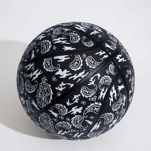 Balón de Baloncesto para Niños Talla 7 de HAWK SPORTS INDUSTRIES, con Logotipo Personalizado, en Cuero y Cuero Sintético, con Núcleo de Goma, para Entrenamiento y Juego en Interiores - Product Image 2