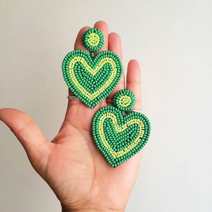 Hermosos Pendientes de Cuentas Hechos a Mano para Mujeres y Niñas, Joyería de Moda Elegante y Personalizada - Product Image 3