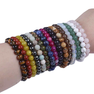 Pulsera de cuentas de lepidolita Natural - Product Image 6