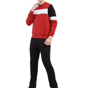 Conjunto Deportivo Casual para Hombre con Cuello Redondo, Tejido Rico en Algodón, Ropa Deportiva Resistente para Entrenamiento, Ropa de Gimnasio Premium - Product Image 1