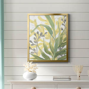 Premium Sea Grass Framed <b>Canvas</b> Wall Art Coastal Ocean Decor Ready to Hang - Product Image 3