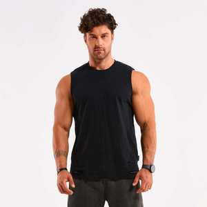 Custom Wholesale OEM Manufacturer Y Back Stringer Workout Tank Top Gym <b>Singlet</b> Bulk Supplier Private Label Fitness - Product Image 1