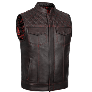 Chaqueta de Motociclista de Cuero Genuino para Hombre, Estilo Vintage, con Cierre Frontal, Abrigo Informal de Moda para Invierno - Product Image 1